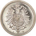 Coin, GERMANY - EMPIRE, Wilhelm I, 5 Pfennig, 1874, Stuttgart, MS(64)