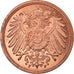 Coin, GERMANY - EMPIRE, Wilhelm II, Pfennig, 1906, Stuttgart, MS(64), Copper