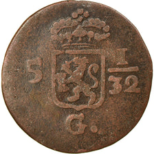 Coin, NETHERLANDS EAST INDIES, 1/2 Duit, 1808, Dordrecht, EF(40-45), Copper