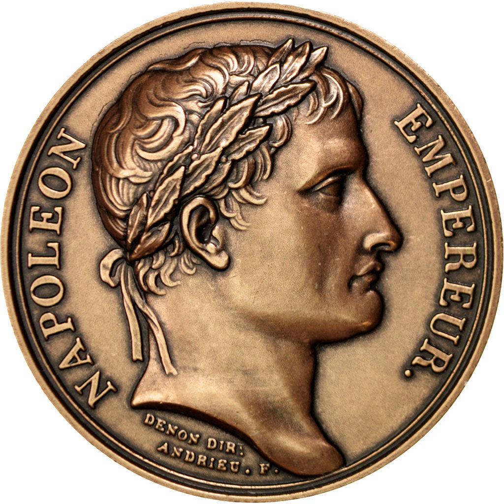 FRANCE, History, The Fifth Republic, Medal, MS(65-70), Andrieu, Bronze, 41,...