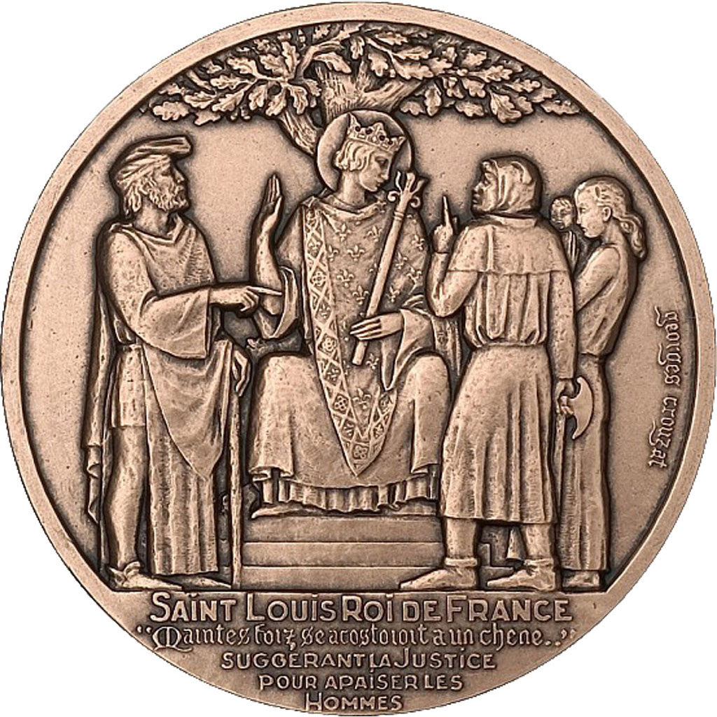France, Medal, The Fifth Republic, Crouzat, MS(65-70), Bronze