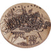 FRANCE, Geography, The Fifth Republic, Medal, MS(65-70), Bronze, 81, 325.00