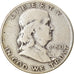 Coin, United States, Franklin Half Dollar, Half Dollar, 1950, U.S. Mint, Denver