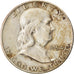 Coin, United States, Franklin Half Dollar, Half Dollar, 1954, U.S. Mint, Denver