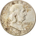 Coin, United States, Franklin Half Dollar, Half Dollar, 1961, U.S. Mint, Denver