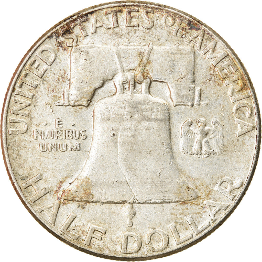 Coin, United States, Franklin Half Dollar, Half Dollar, 1963, U.S. Mint