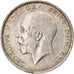 Coin, Great Britain, George V, 1/2 Crown, 1915, AU(50-53), Silver, KM:818.1