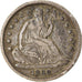 Coin, United States, Seated Liberty Half Dime, Half Dime, 1838, U.S. Mint