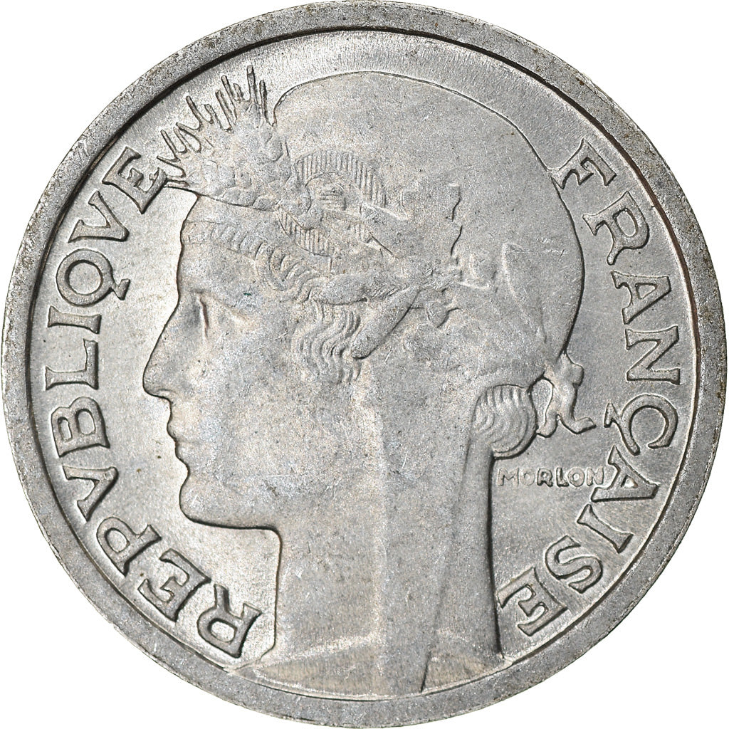 Munten, Frankrijk, Morlon, 50 Centimes, 1946, Paris, UNC-, Aluminium, KM:894.1a