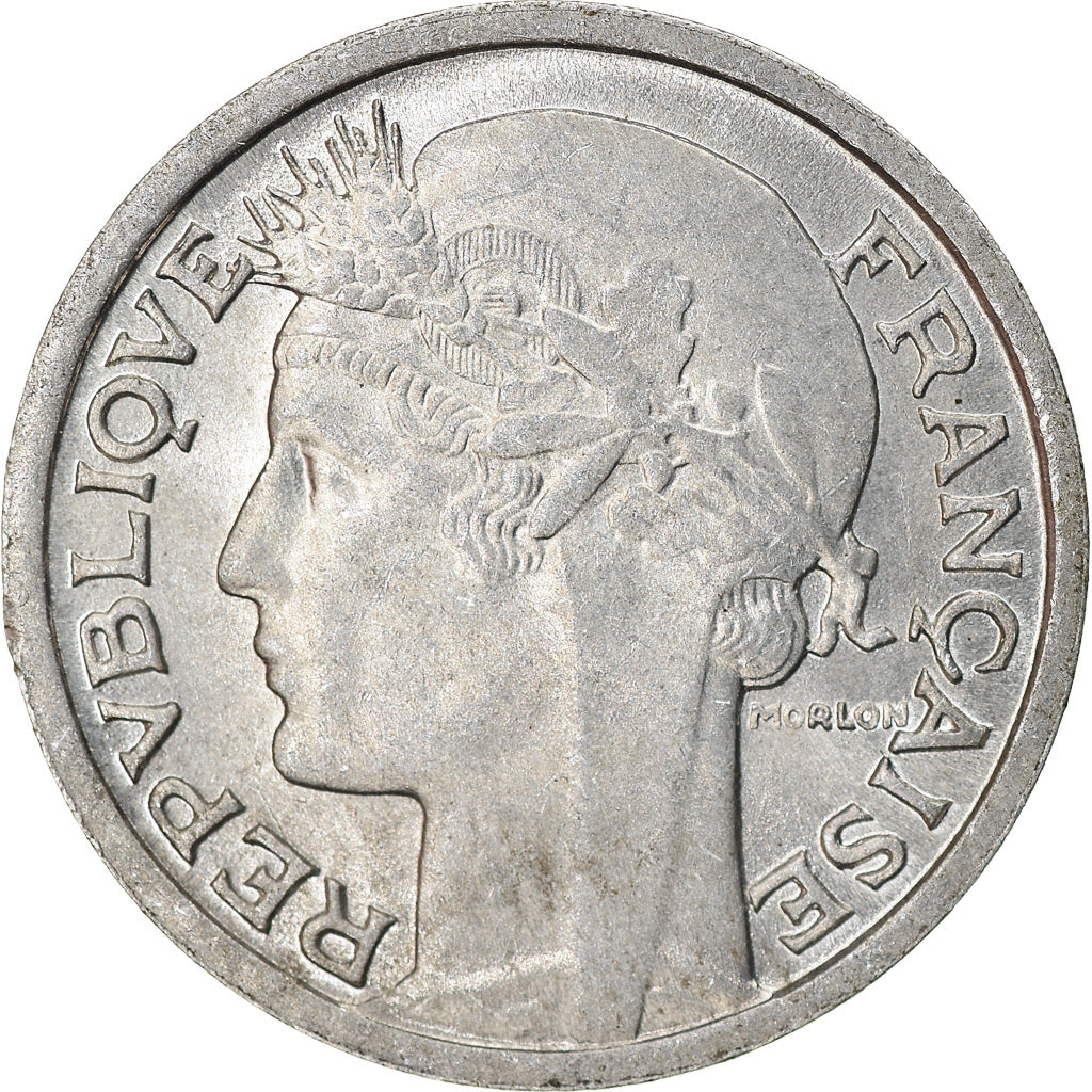 Munten, Frankrijk, Morlon, 50 Centimes, 1946, Paris, UNC-, Aluminium, KM:894.1a