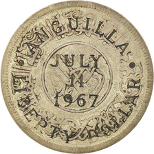 Moeda, ANGUILLA, Liberty Dollar, 1967, Contramarca, EF(40-45), Prata, KM:4.2