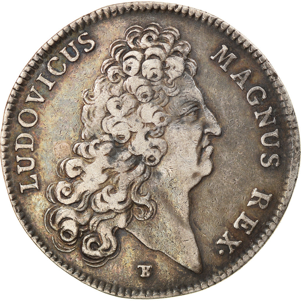 France, Jeton, Louis XIV, Ville de Rouen, 1709, TTB, Argent, Feuardent:6096