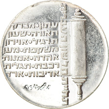 Coin, Israel, 10 Lirot, 1974, Jerusalem, AU(55-58), Silver, KM:77