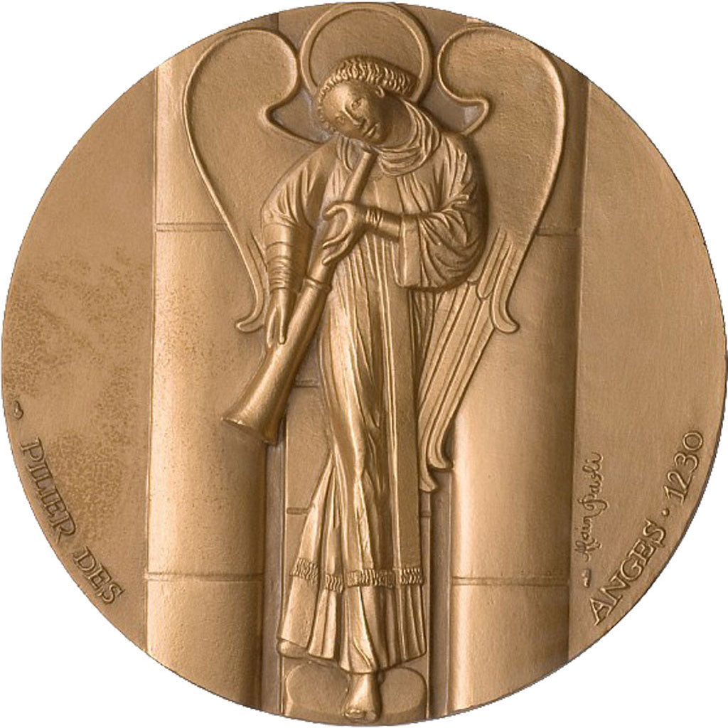 FRANCE, Geography, The Fifth Republic, Medal, MS(65-70), Bronze, 68, 215.00