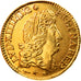 Frankreich, Medaille, Louis XIV, Louis d'or de Béarn, 1691, Gold, Restrike, UNZ