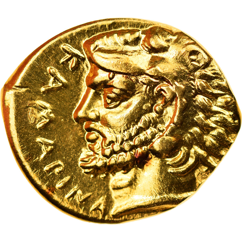 France, Medal, Sicily, Kamarina, Restrike, MS(65-70), Gold