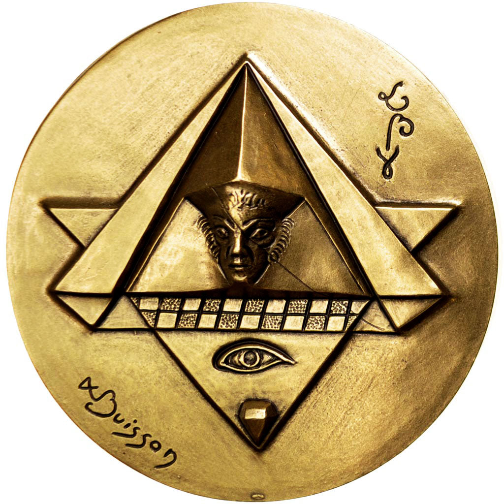FRANCE, Arts & Culture, The Fifth Republic, Medal, MS(65-70), Bronze, 250.00