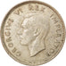 Coin, South Africa, George VI, Shilling, 1942, AU(55-58), Silver, KM:28