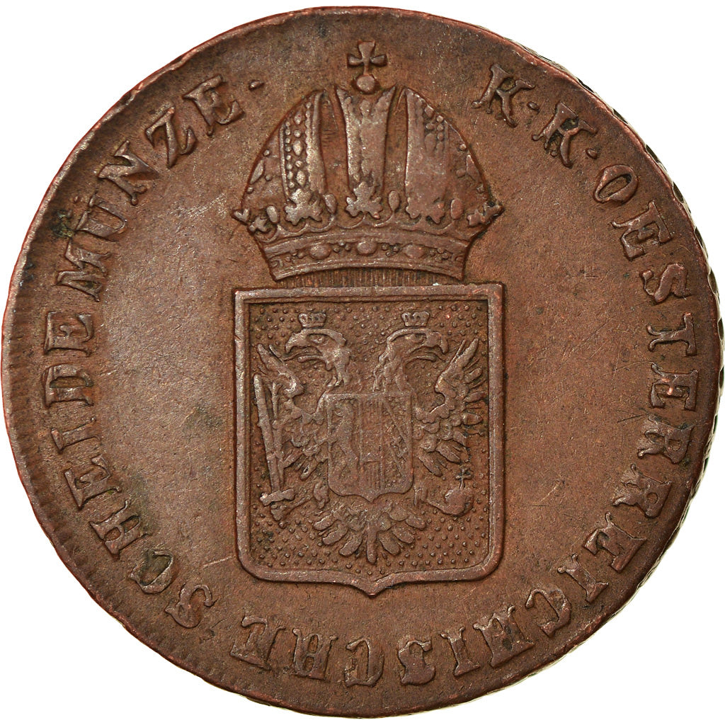 Coin, Austria, Franz II (I), Kreuzer, 1816, Karlsburg, EF(40-45), Copper