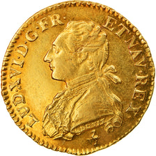 Moeda, França, Louis XVI, Louis d'or aux palmes, Louis d'Or, 1774, Paris