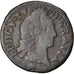 Coin, France, Louis XV, Liard d'Aix, Liard, 1768, Aix, VF(20-25), Copper