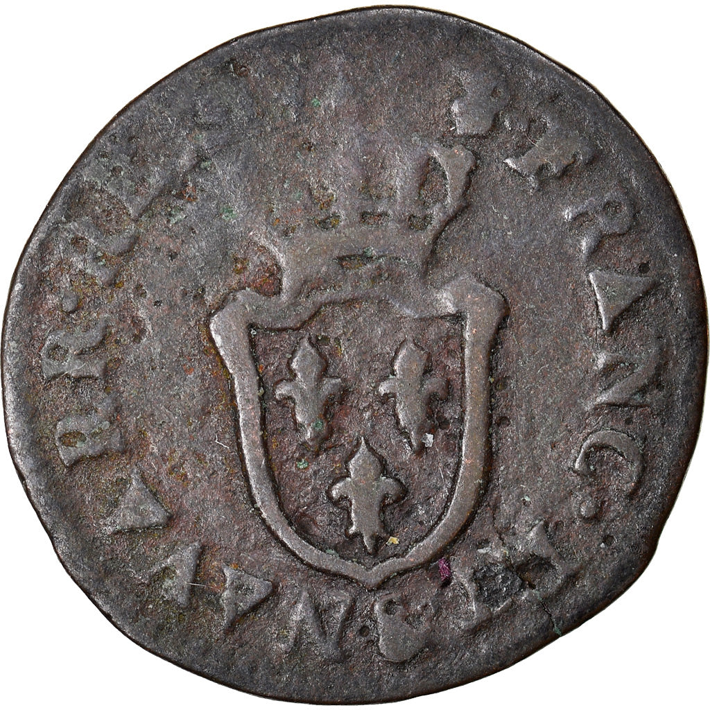 Coin, France, Louis XV, Liard d'Aix, Liard, 1768, Aix, VF(20-25), Copper