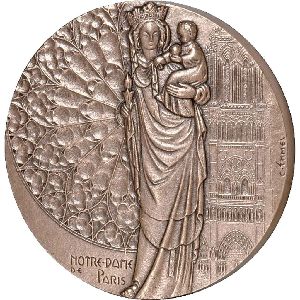 Frankrijk, Medal, The Fifth Republic, Arts & Culture, FDC, Bronze
