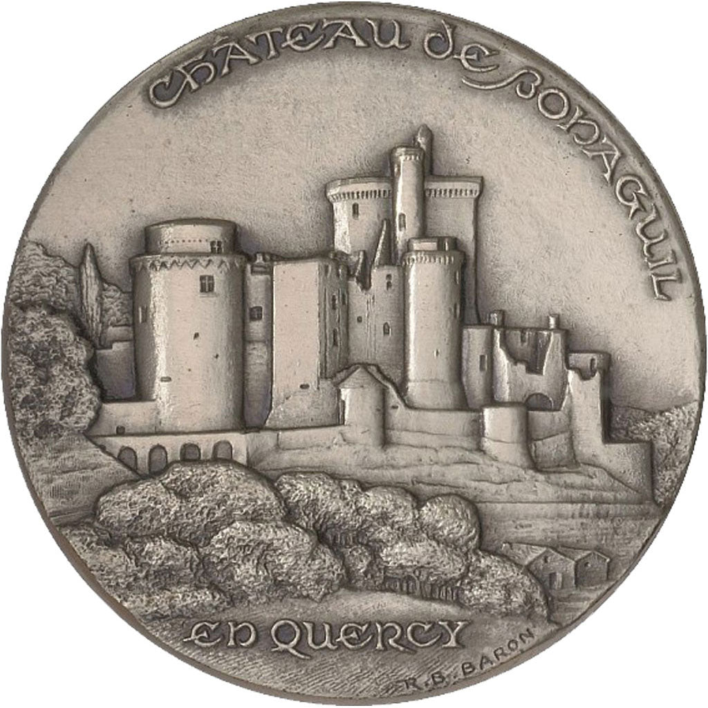 Frankrijk, Medal, The Fifth Republic, Arts & Culture, Baron, FDC, Bronze