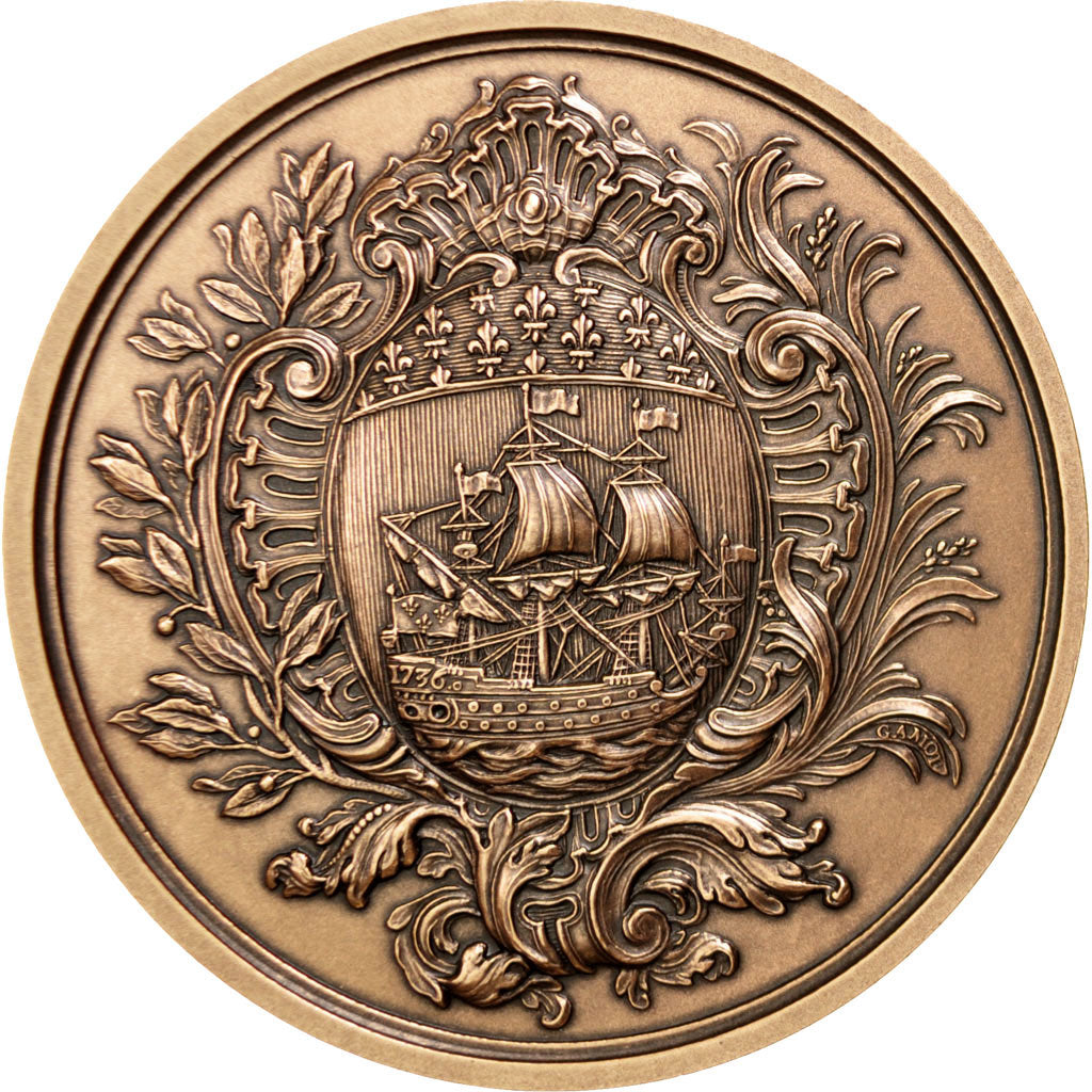 France, Medal, The Fifth Republic, Shipping, Gamot, MS(65-70), Bronze