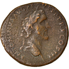 Moneta, Antoninus Pius, Sesterzio, 141-143, Rome, MB, Bronzo, RIC:598