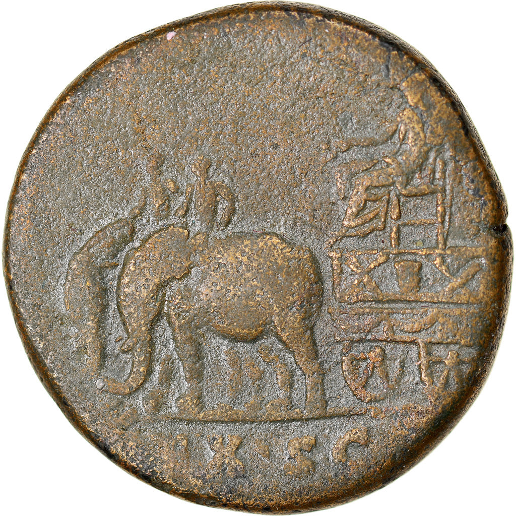 Coin, Diva Faustina I, Sestertius, 141, Rome, VF(20-25), Bronze, RIC:1113