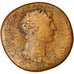Moeda, Trajan, Sestertius, 103-111, Rome, VG(8-10), Bronze, RIC:534