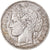 Moneda, Francia, Cérès, 5 Francs, 1850, Strasbourg, MBC, Plata, KM:761.2