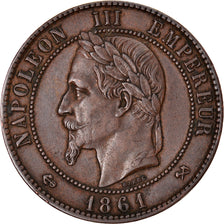 Coin, France, Napoleon III, Napoléon III, 10 Centimes, 1861, Bordeaux