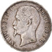 Moeda, França, Napoleon III, Napoléon III, 5 Francs, 1855, Lyon, VF(30-35)
