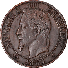 Coin, France, Napoleon III, Napoléon III, 5 Centimes, 1863, Strasbourg