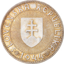 Coin, Slovakia, 10 Korun, 1944, AU(55-58), Silver, KM:9.2