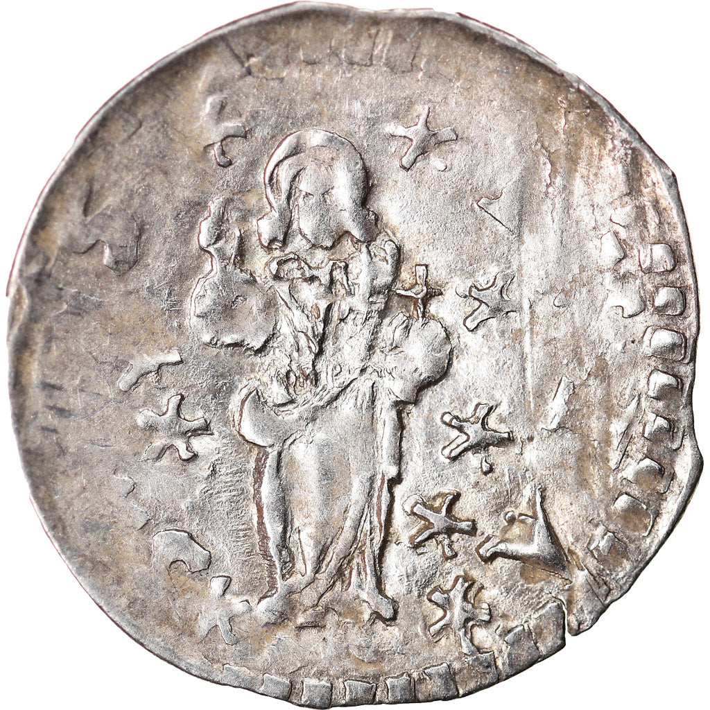 Coin, RAGUSA, Grosetto, 1689, VF(30-35), Billon, KM:5