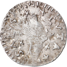 Coin, RAGUSA, Grosetto, 1691, VF(20-25), Billon, KM:5