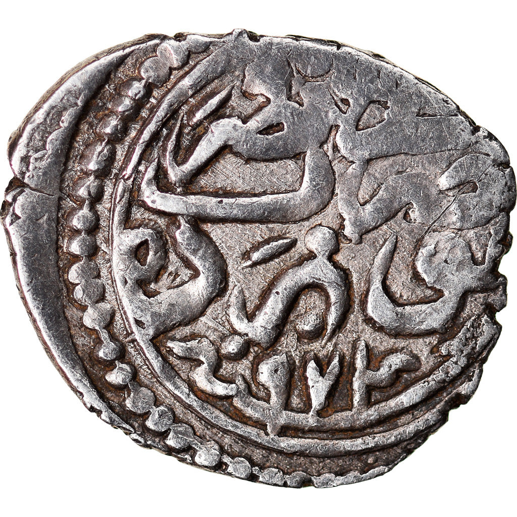 Monnaie, Ottoman Empire, Selim II, Akçe, AH 974 (1566), Novar, TB+, Argent