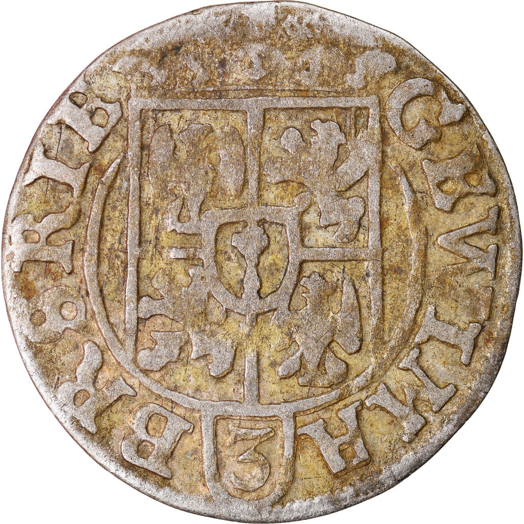 Coin, German States, BRANDENBURG, Georg Wilhelm, 1/24 Thaler, Groschen, 1625, K