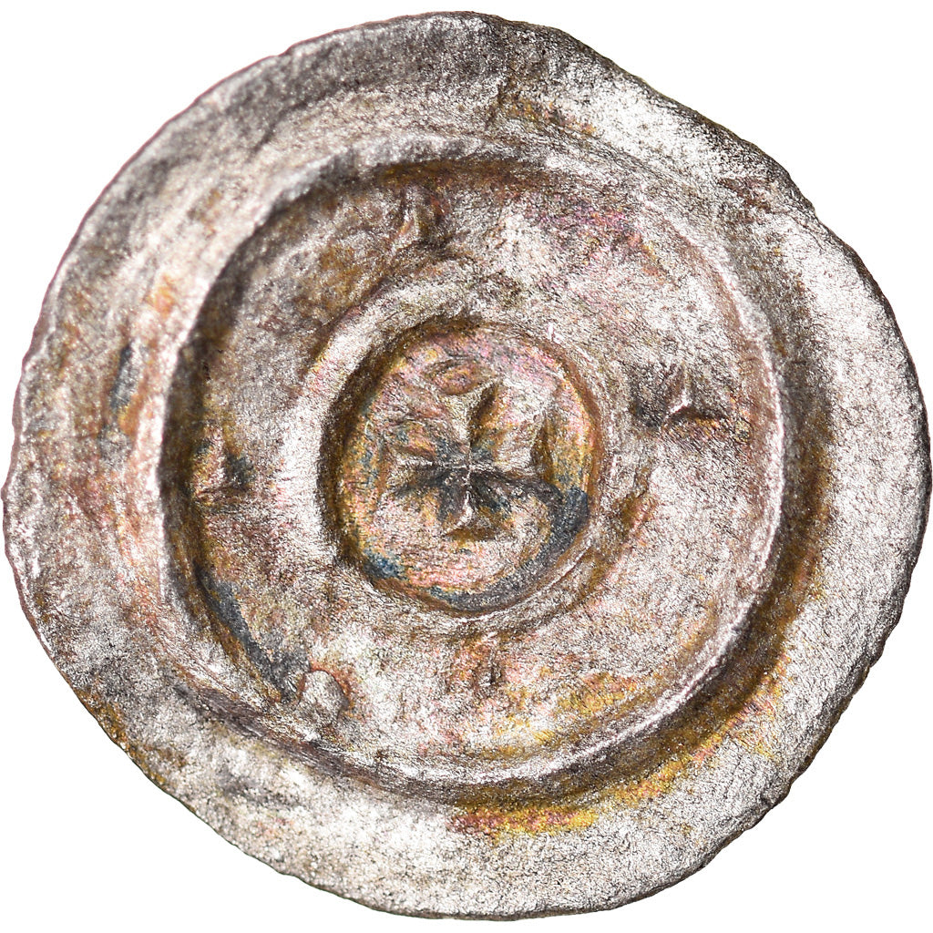 Moneda, Hungría, Bela II, Denar, 1131-1141, MBC+, Plata