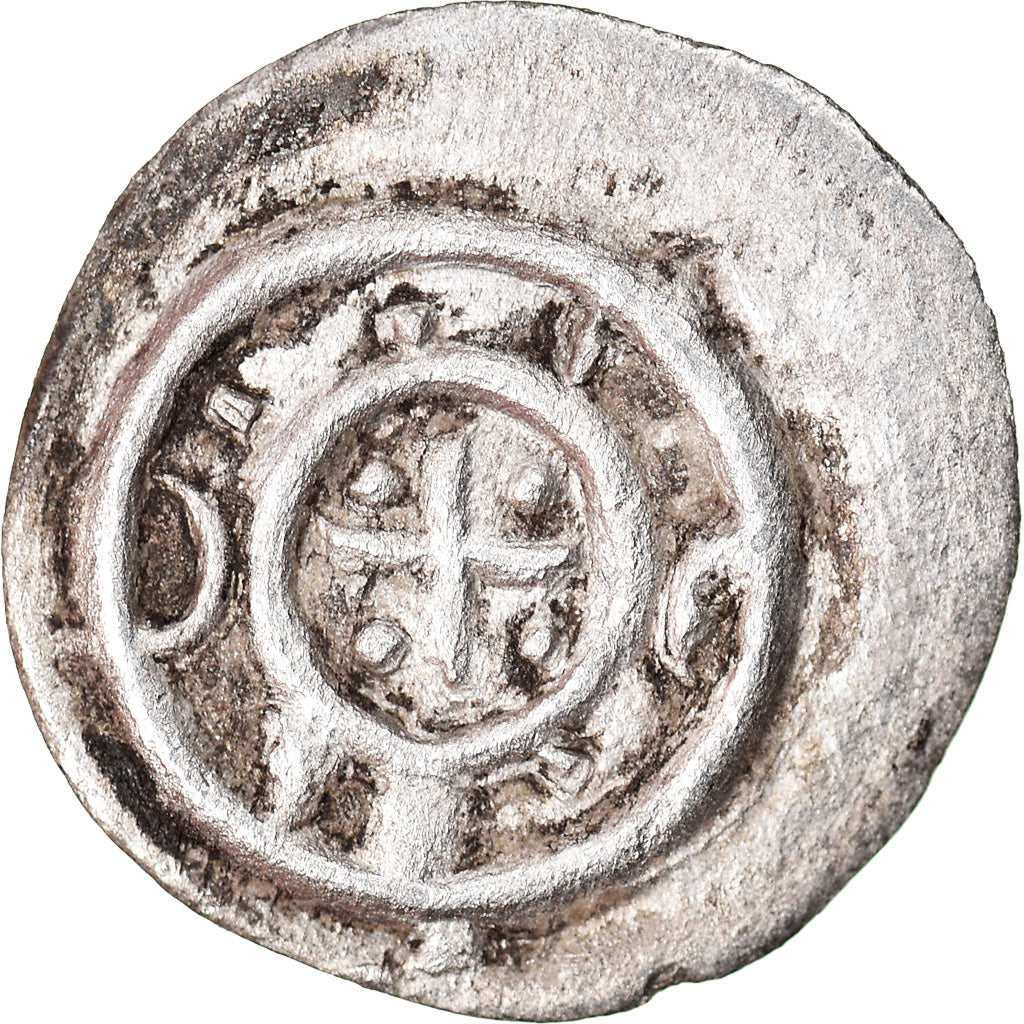 Moneda, Hungría, Bela II, Denar, 1131-1141, MBC+, Plata