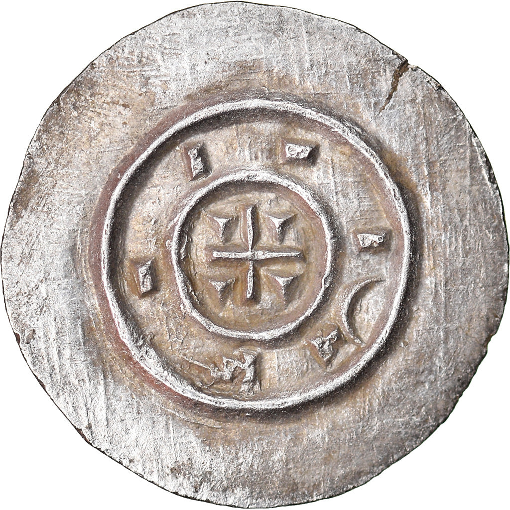 Coin, Hungary, Bela II, Denar, 1131-1141, AU(55-58), Silver