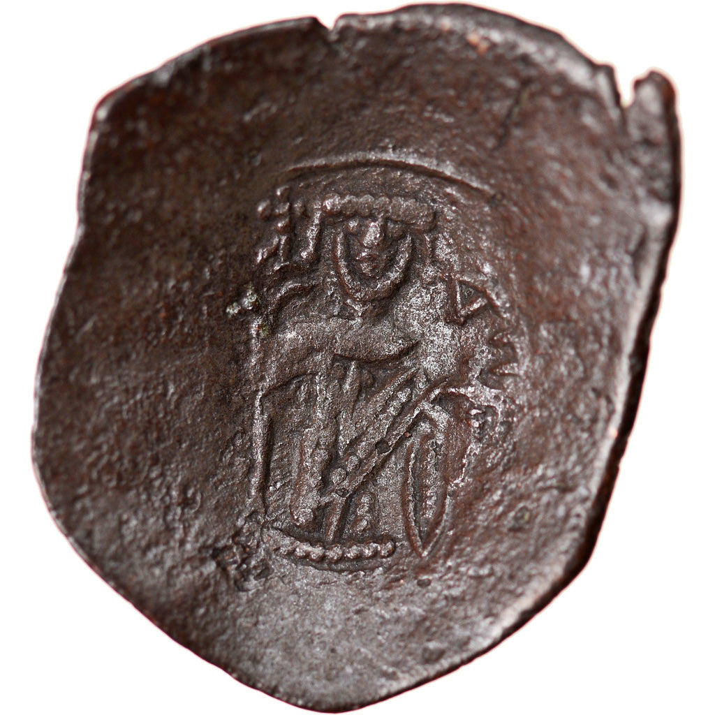 Moneta, Isaac II Angelos, Aspron trachy, 1185-1195, Constantinople, MB+