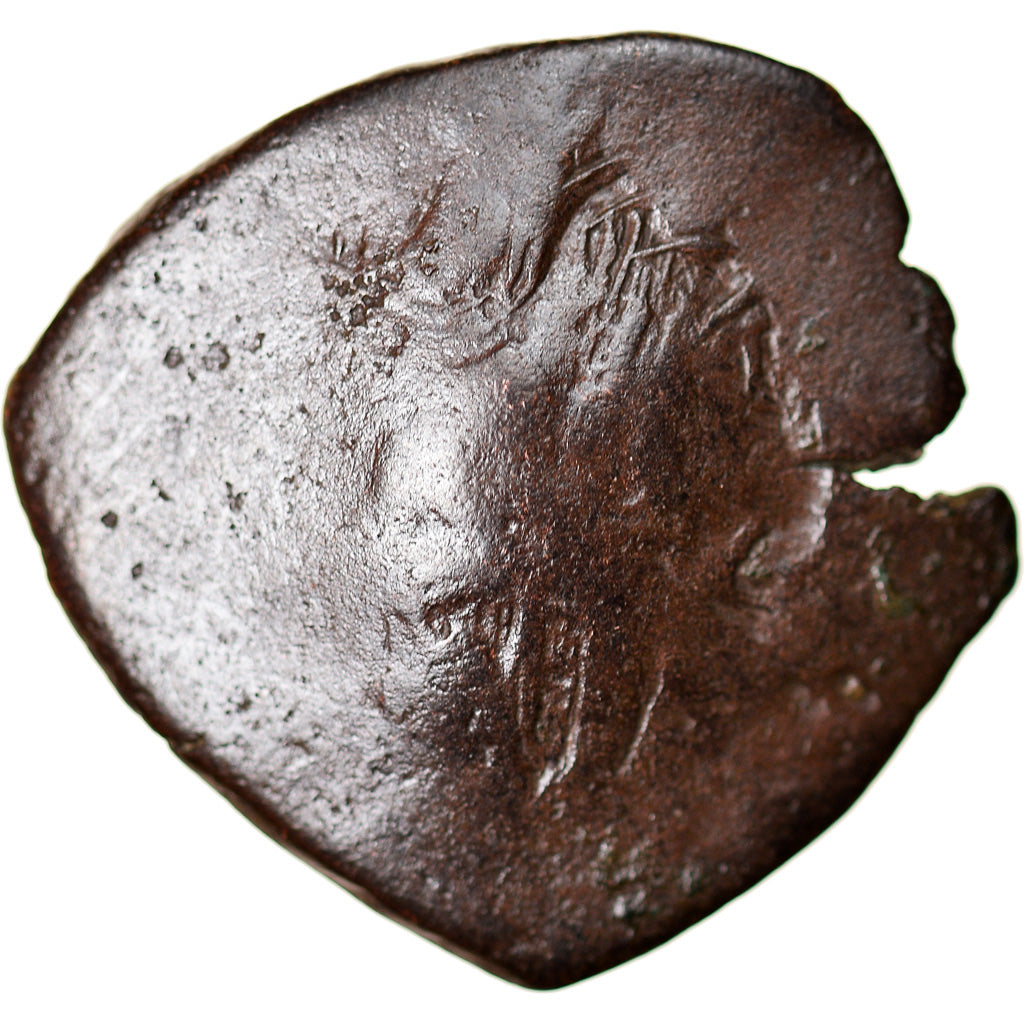 Moneta, Isaac II Angelos, Aspron trachy, 1185-1195, Constantinople, VF(20-25)