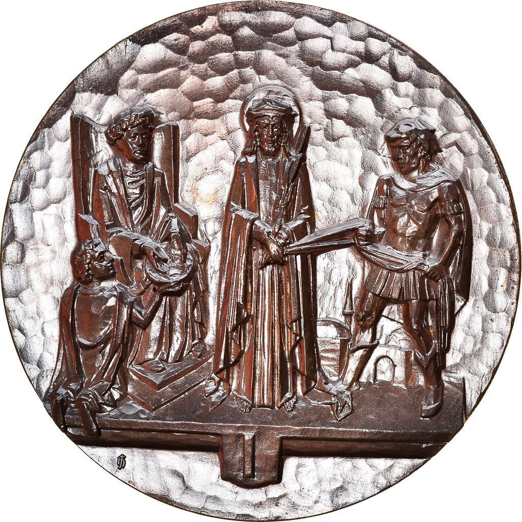 Germany, Medal, Via Crucis, Oberammergau, I, Religions & beliefs, MS(63), Silver