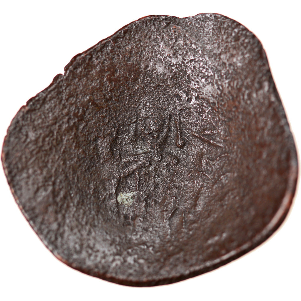 Munten, Isaac II Angelos, Aspron trachy, 1185-1195, Constantinople, ZG+, Billon