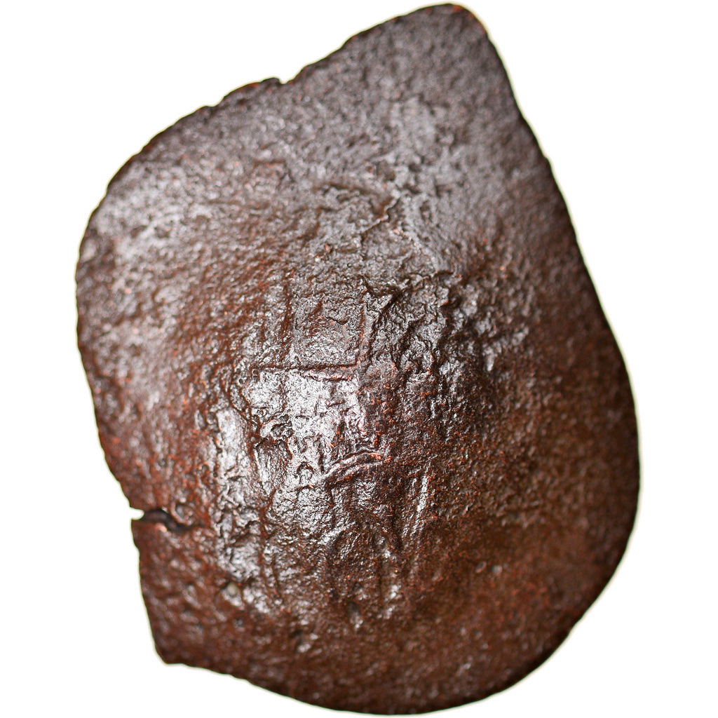 Munten, Isaac II Angelos, Aspron trachy, 1185-1195, Constantinople, ZG+, Billon