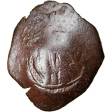 Monnaie, Isaac II Angelos, Aspron trachy, 1185-1195, Constantinople, B+, Billon